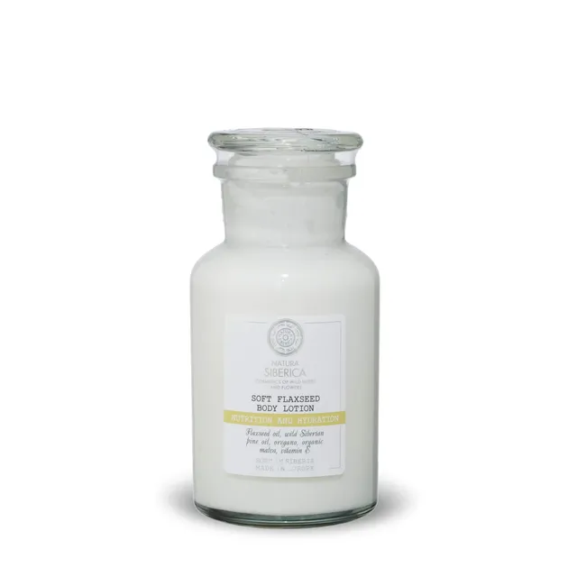 Taiga Siberica Soft Flaxseed balsam do ciała len