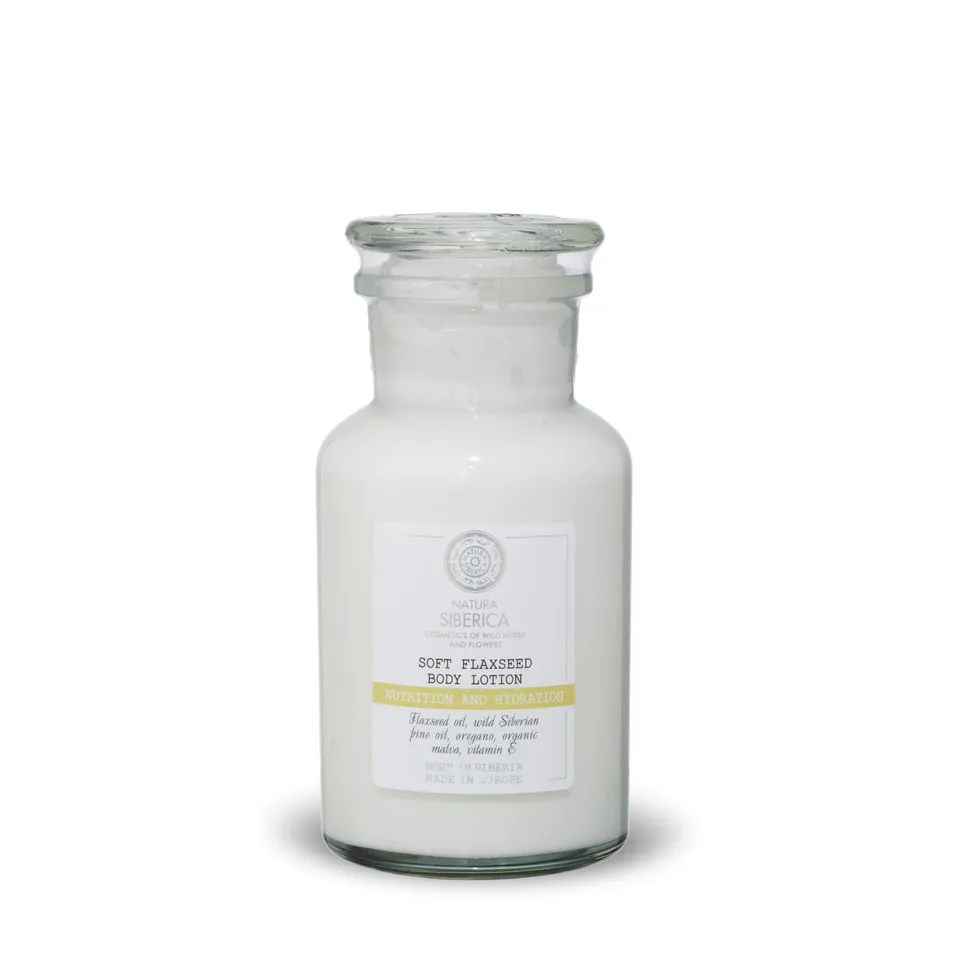 Taiga Siberica Soft Flaxseed balsam do ciała len