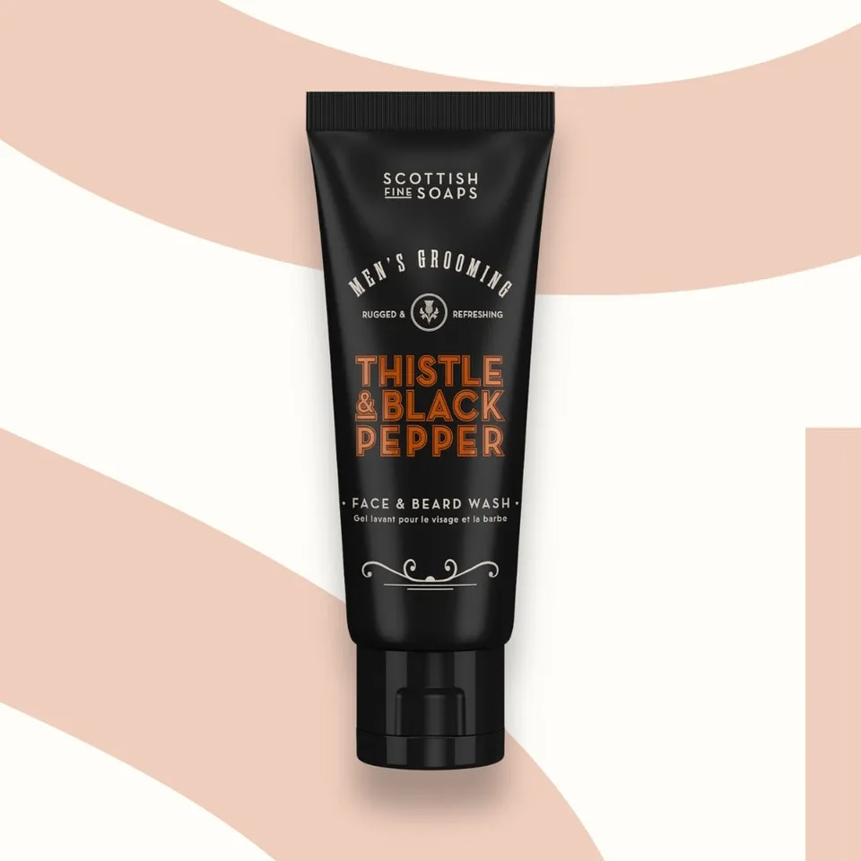 SCOTTISH FINE SOAPS Thistle & Black Pepper żel do twarzy i brody 75ml