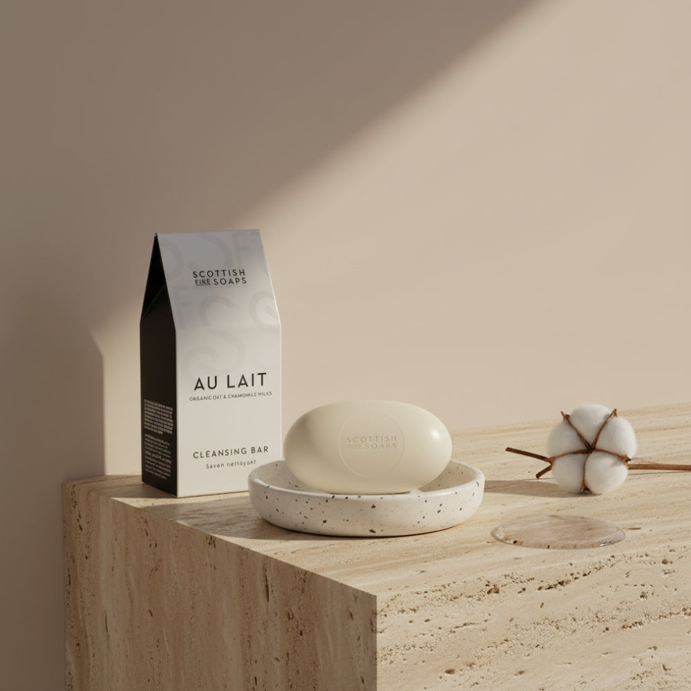 Scottish Fine Soaps Au Lait mydło 100 g mleczne