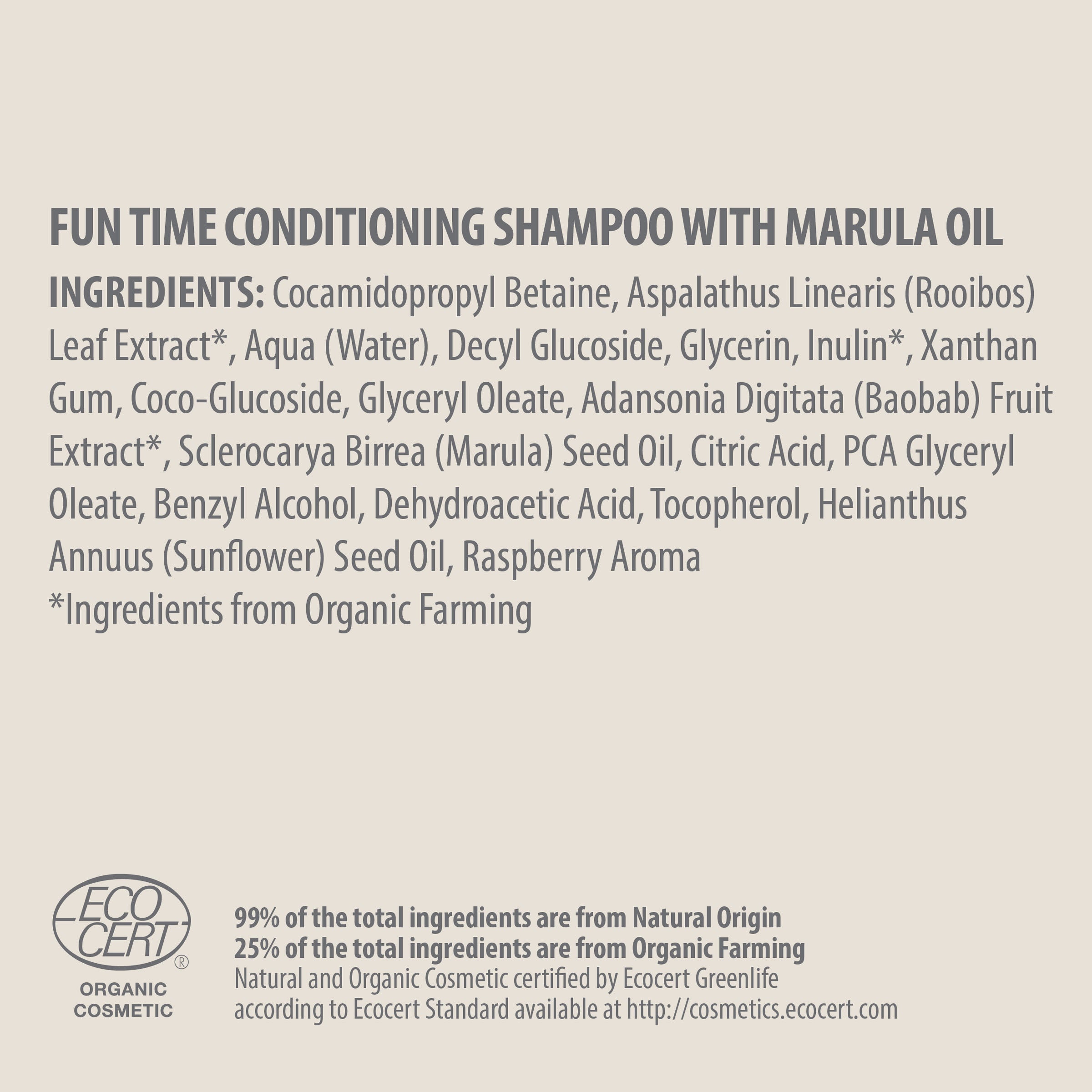 Pure Beginnings Conditioning Shampoo szampon 250 ml marula