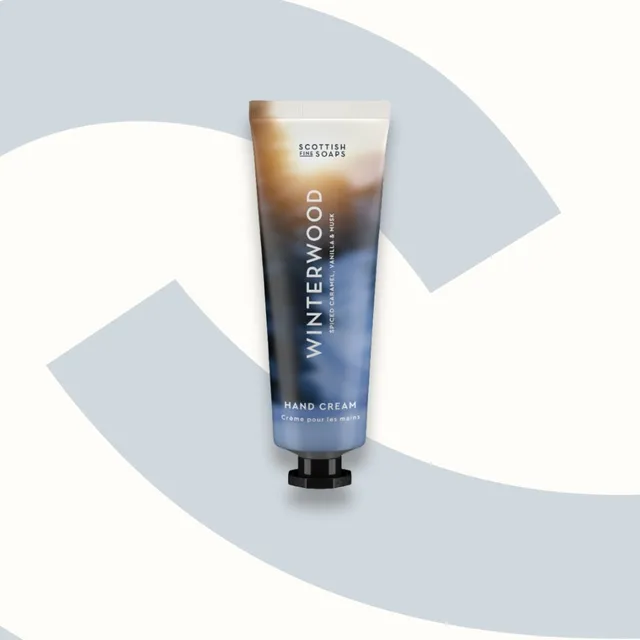 Scottish Fine Soaps Winterwood Hand Cream krem 30 ml karmelowy