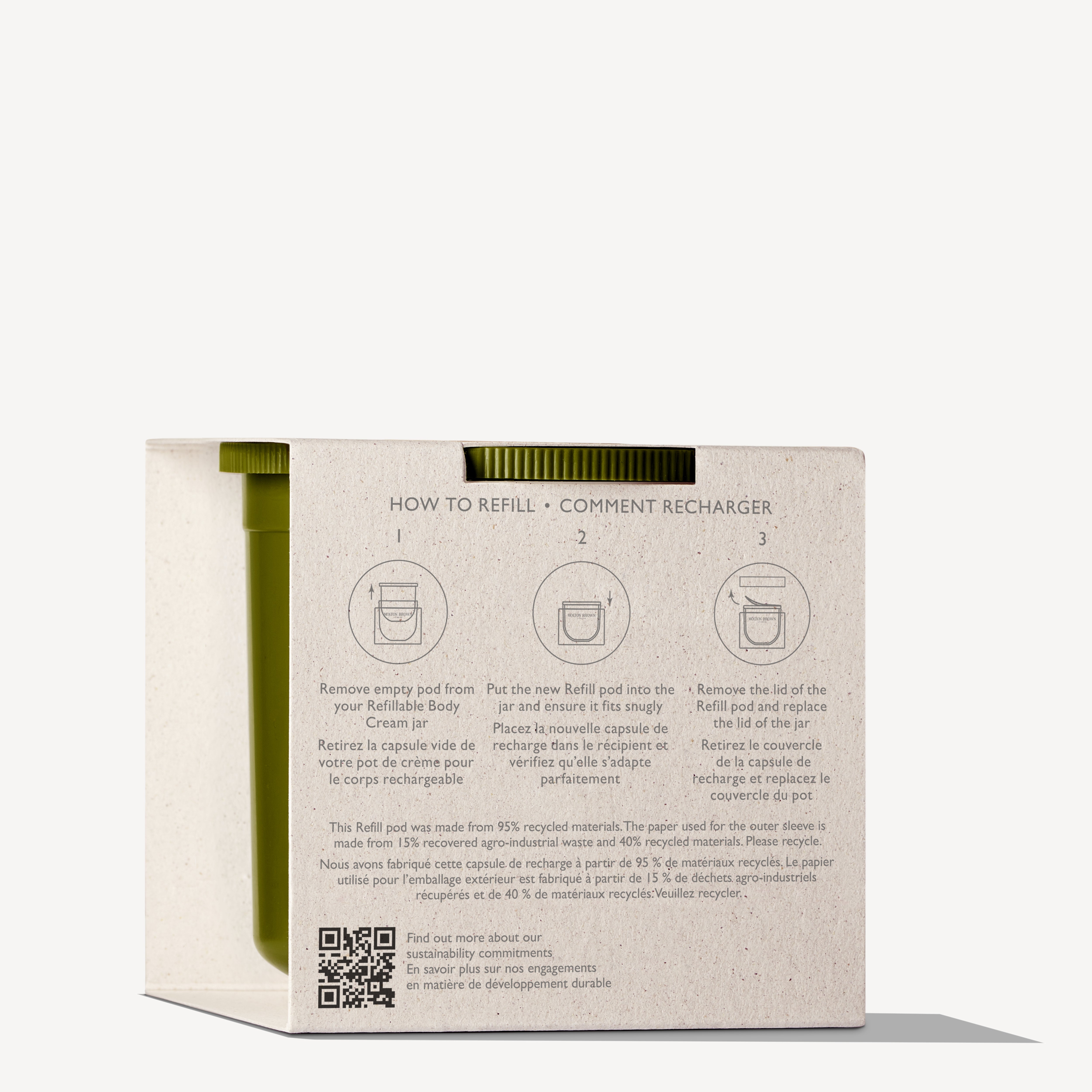 Molton Brown Reviving Rosemary peeling do ciala 250 g refill