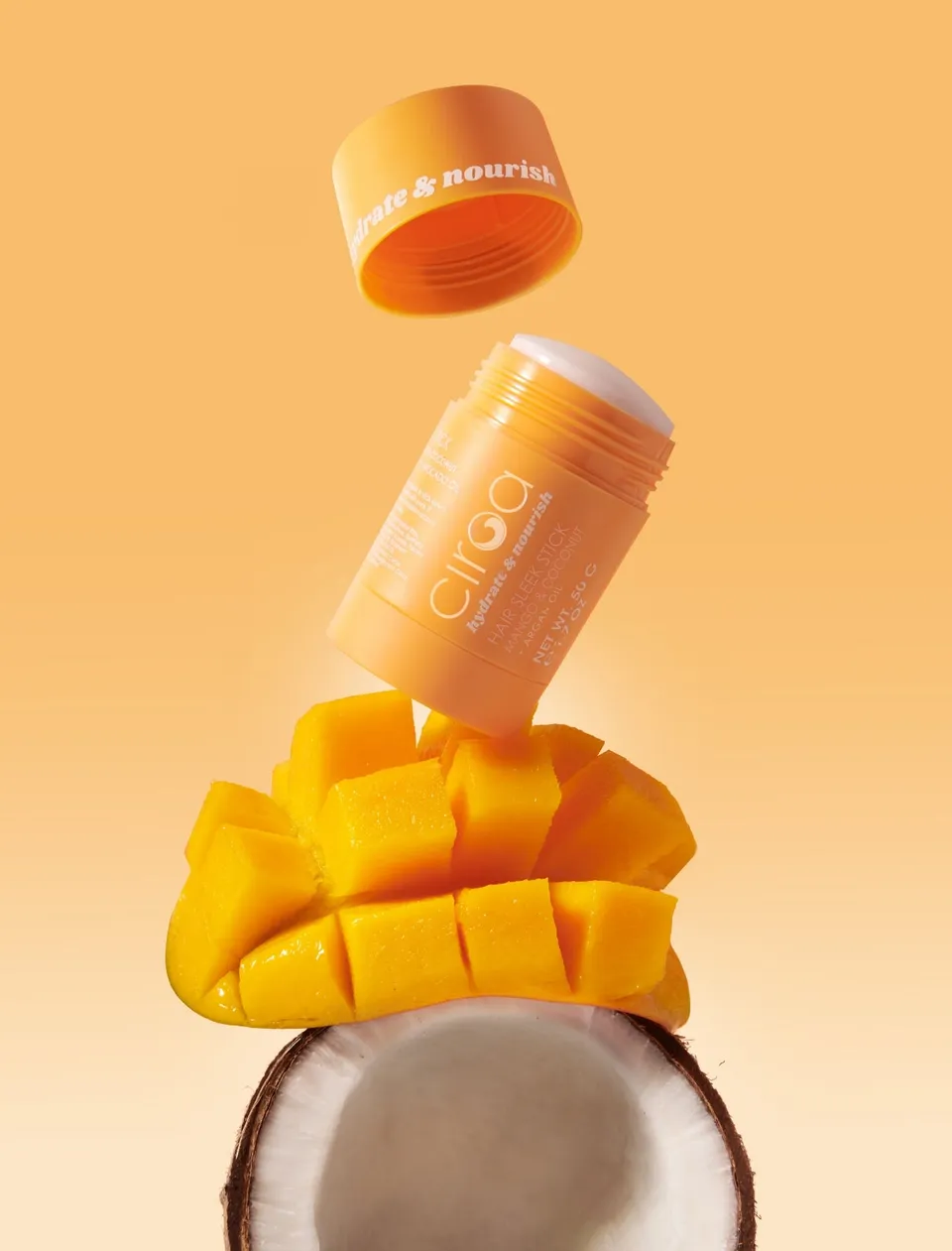 Ciroa Mango & Coconut sztyft do włosów 50 g wygładzający