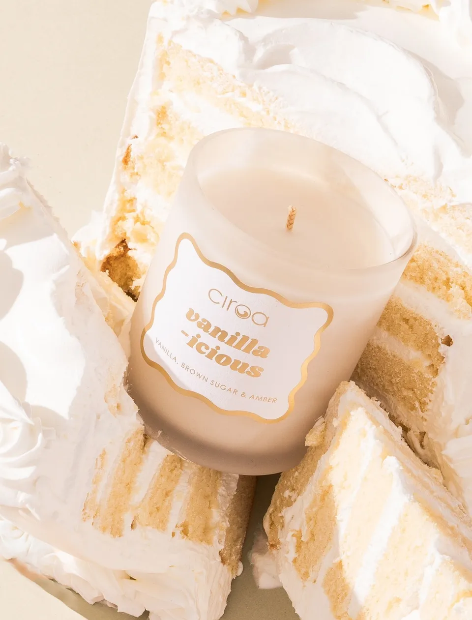 Ciroa Vanilla-icious świeca zapachowa 200 g wanilia