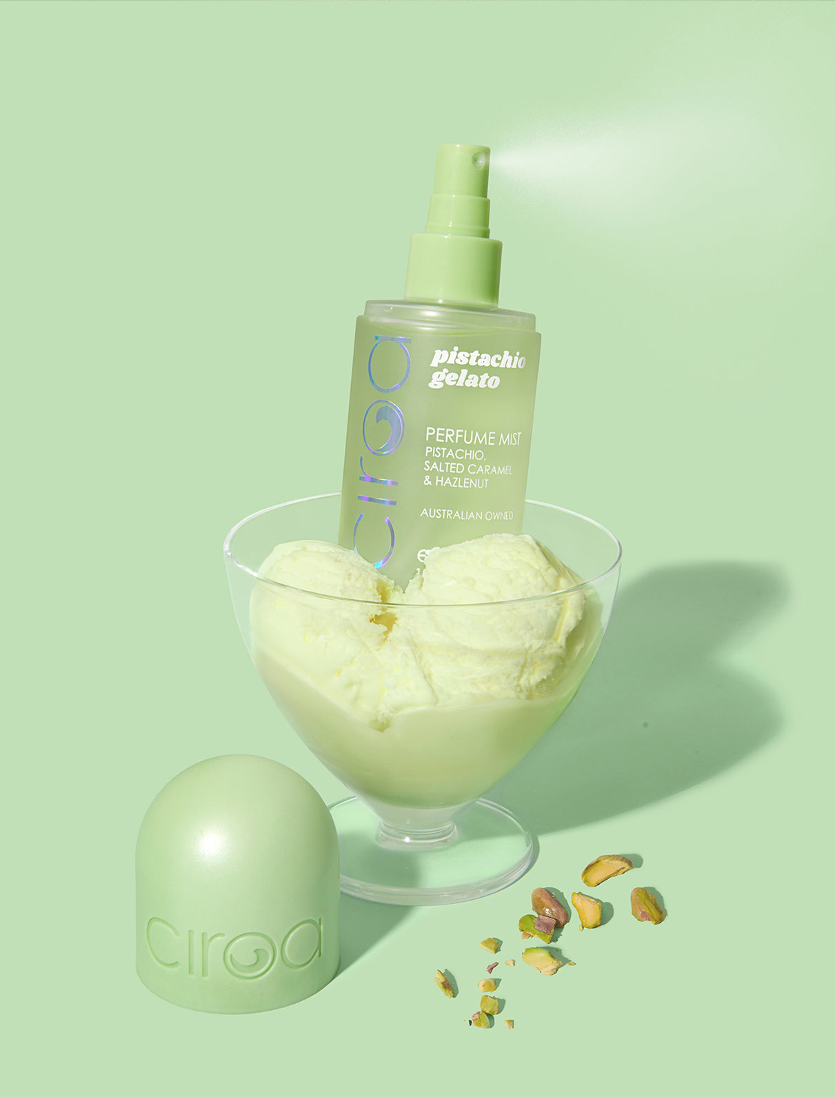 Ciroa Pistachio Gelato mgiełka do ciała 150 ml