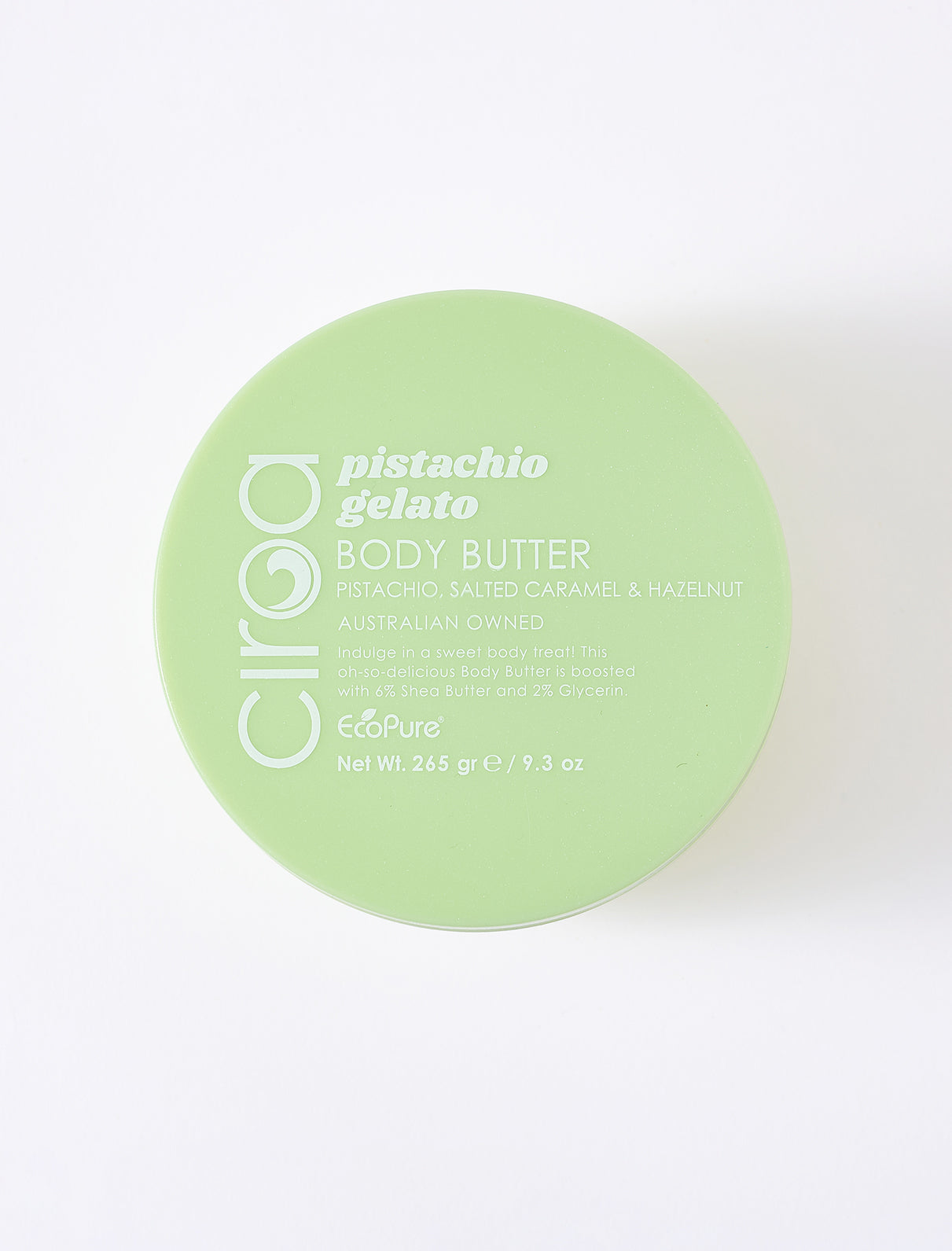 Ciroa Pistachio Gelato masło do ciała pistacja 265g