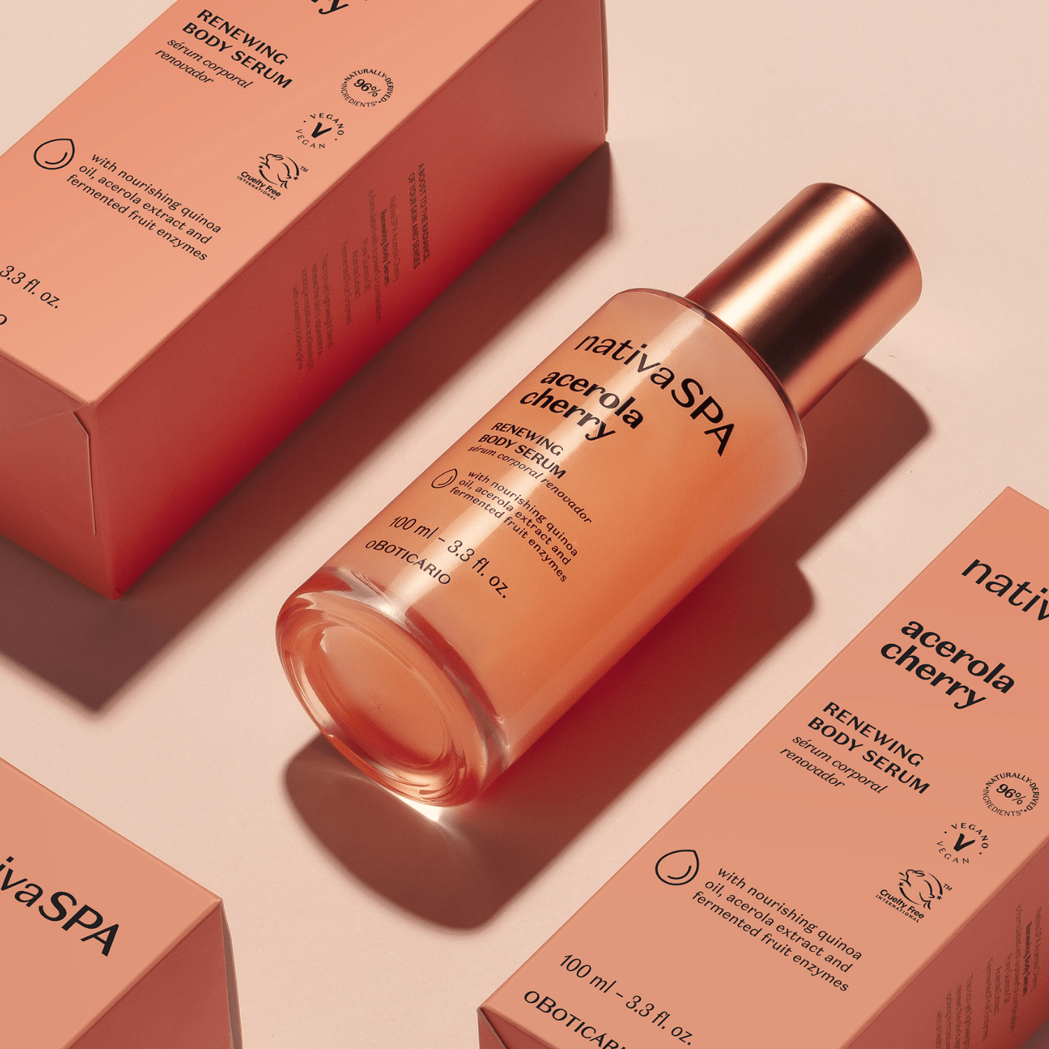 Nativa SPA Acerola serum do ciała rozświetlające