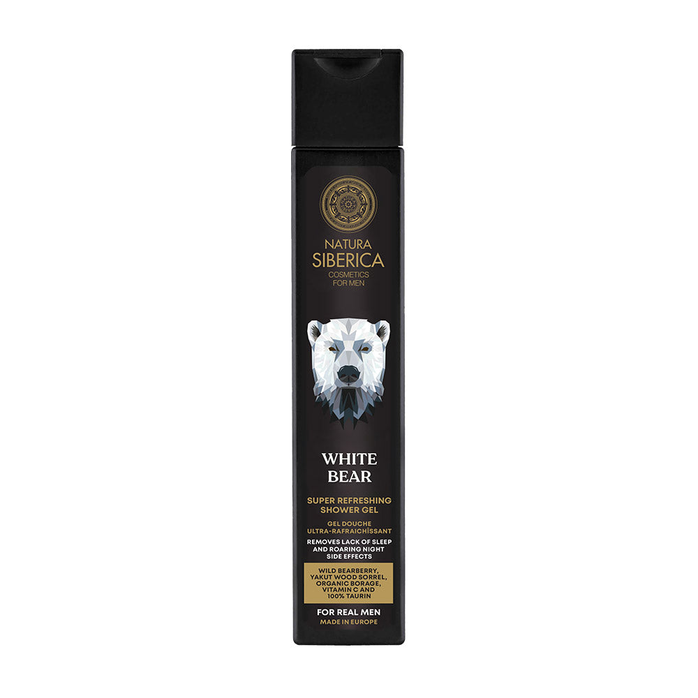 Taiga Siberica White Bear żel pod prysznic odświeżający