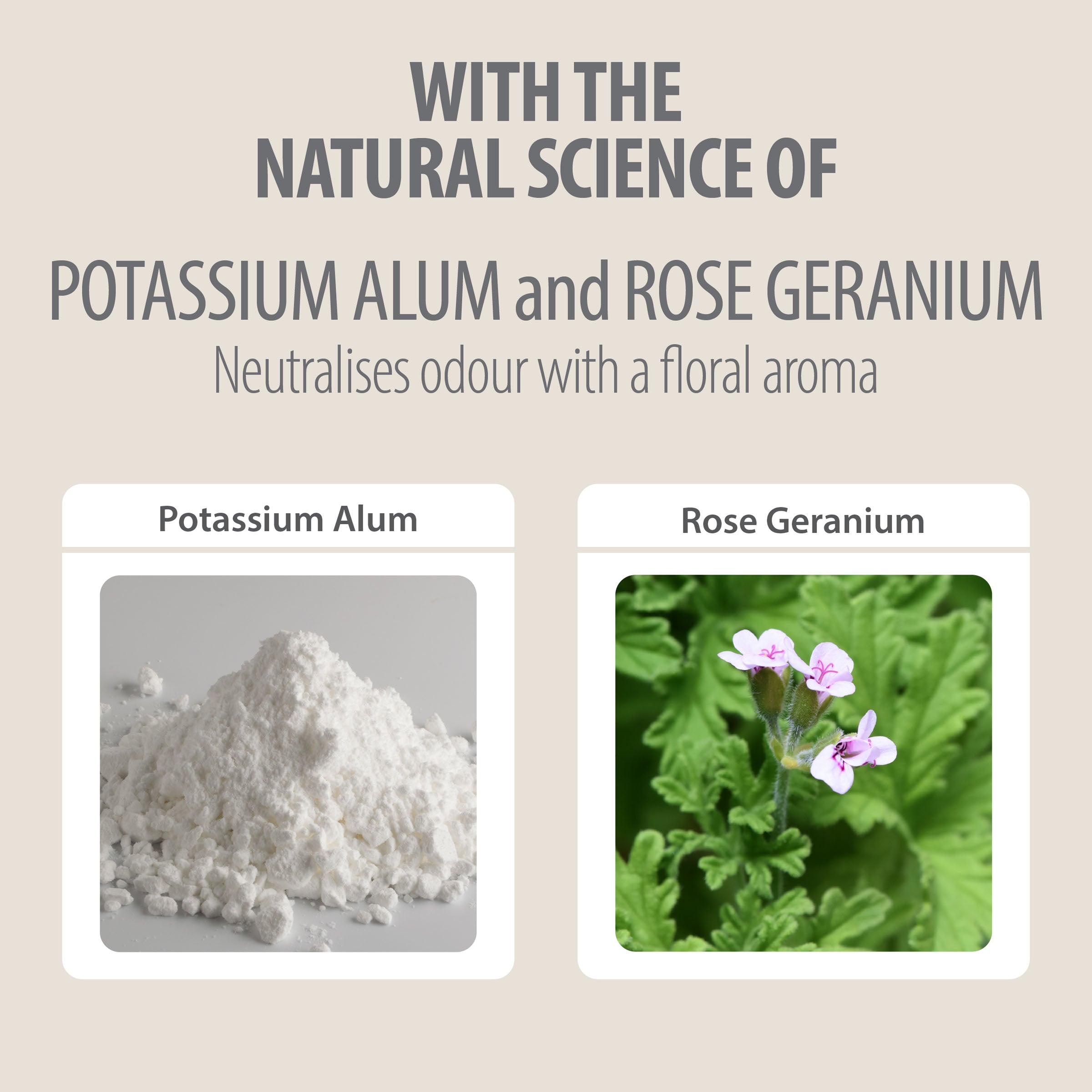 Pure Beginnings Mineral dezodorant 75 ml geranium lawenda