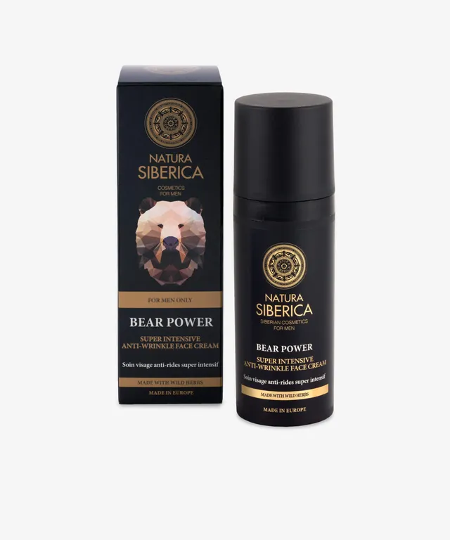 Taiga Siberica Bear Power krem do twarzy przeciwzmarszczkowy