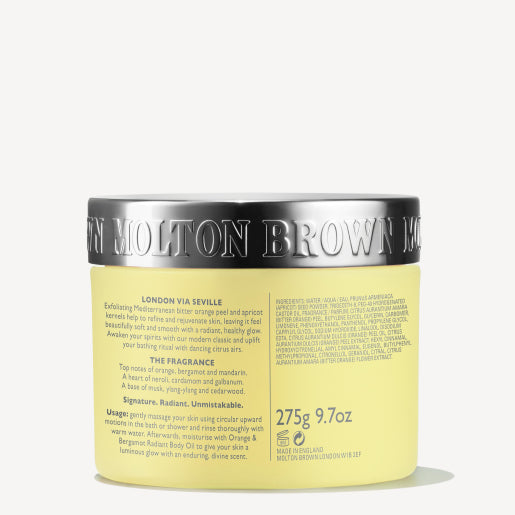 Molton Brown Orange & Bergamot peeling do ciała 275 g cytrusowy