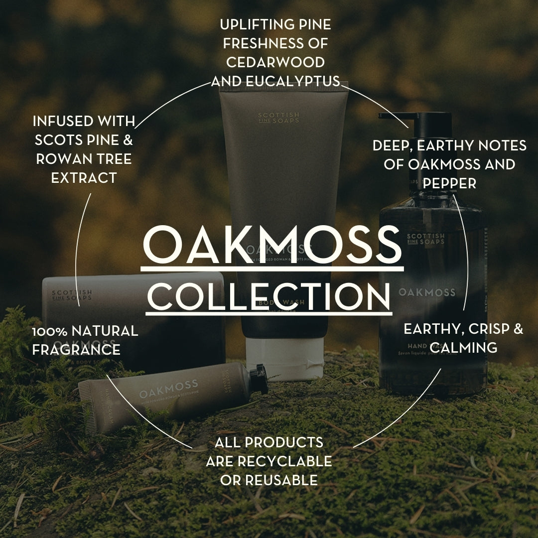 SCOTTISH FINE SOAPS Oakmoss Zestaw prezentowy 4-elementowy
