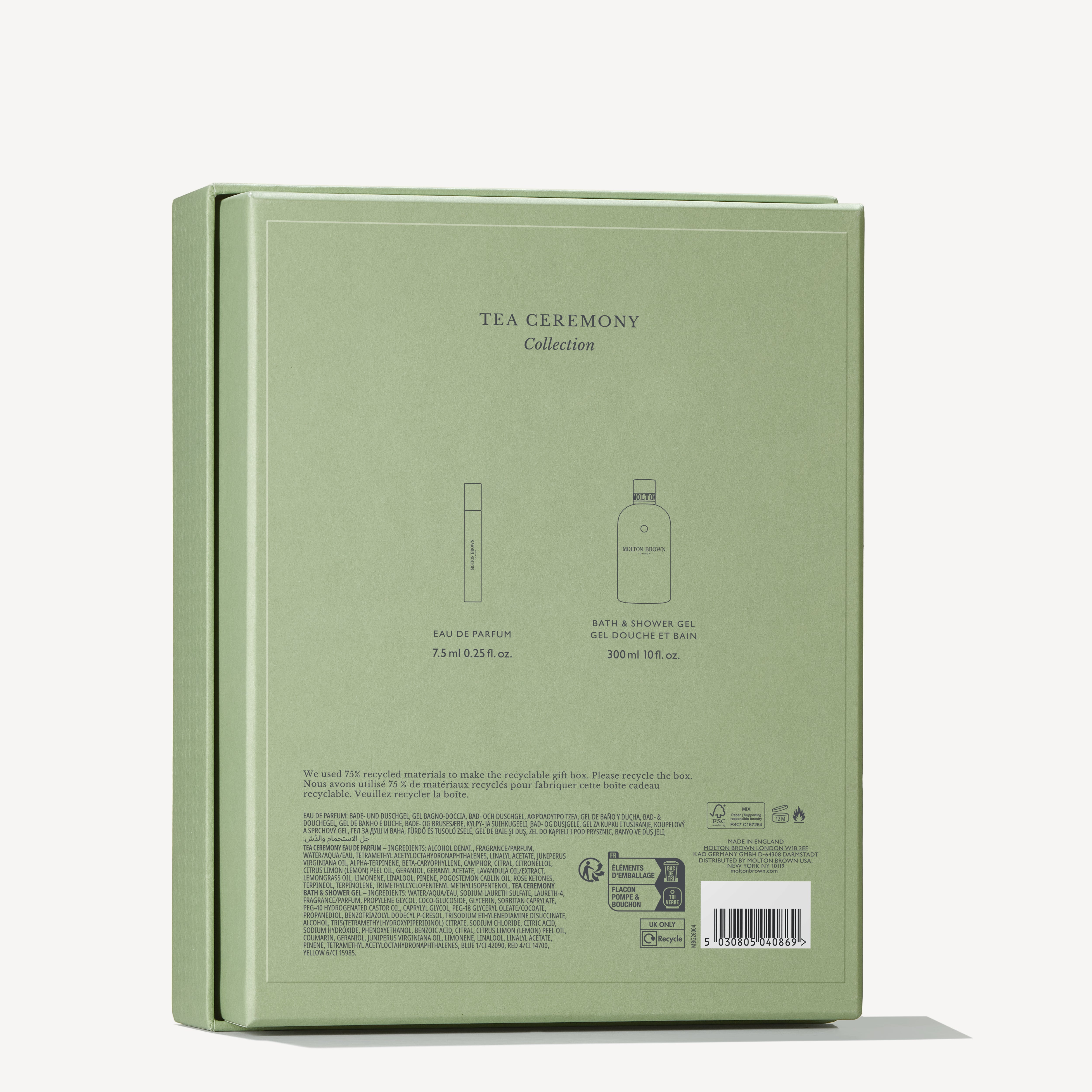 Molton Brown Tea Ceremony zestaw żel 300 ml + perfumy