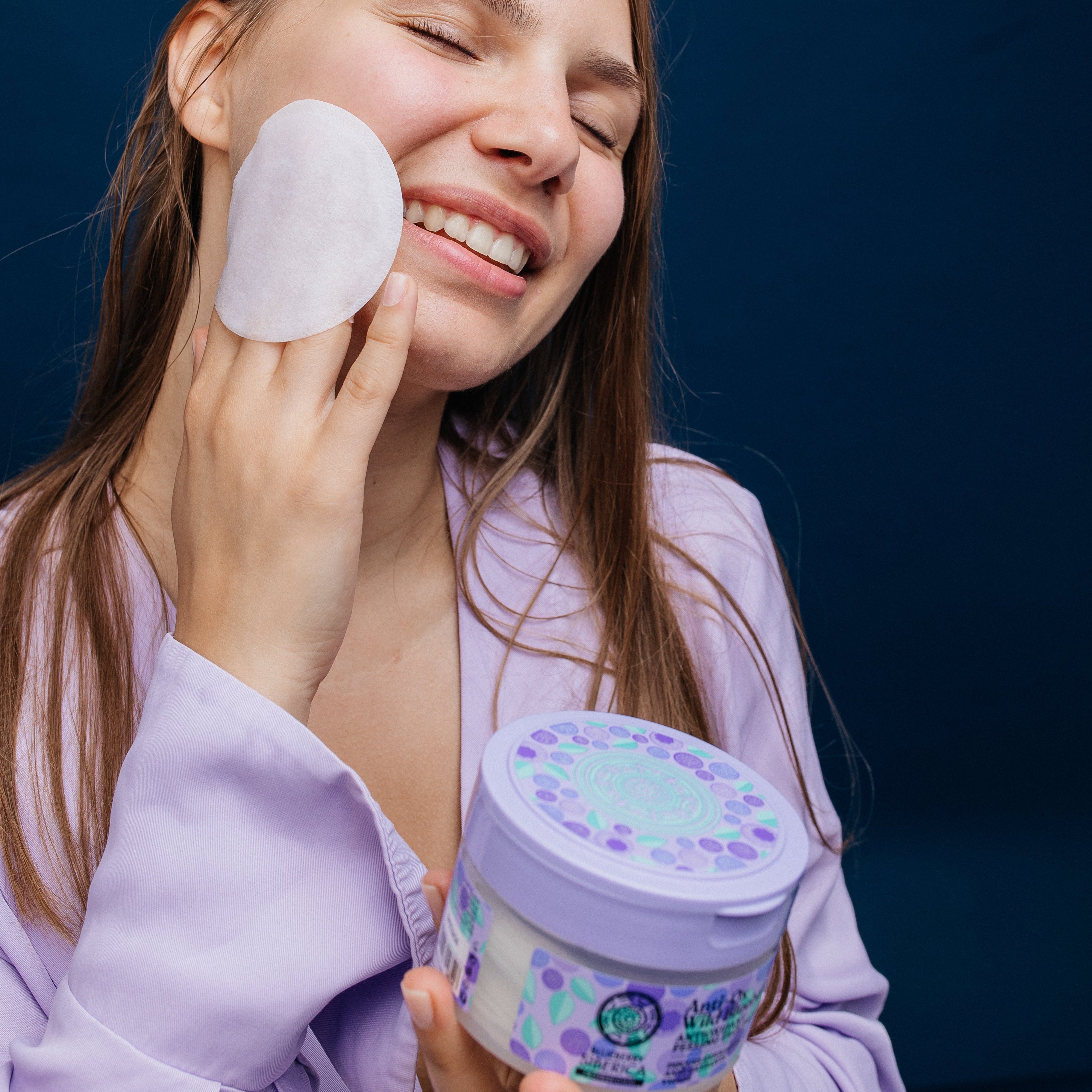Taiga Siberica Antioxidant Peeling Face Pads płatki wygładzające