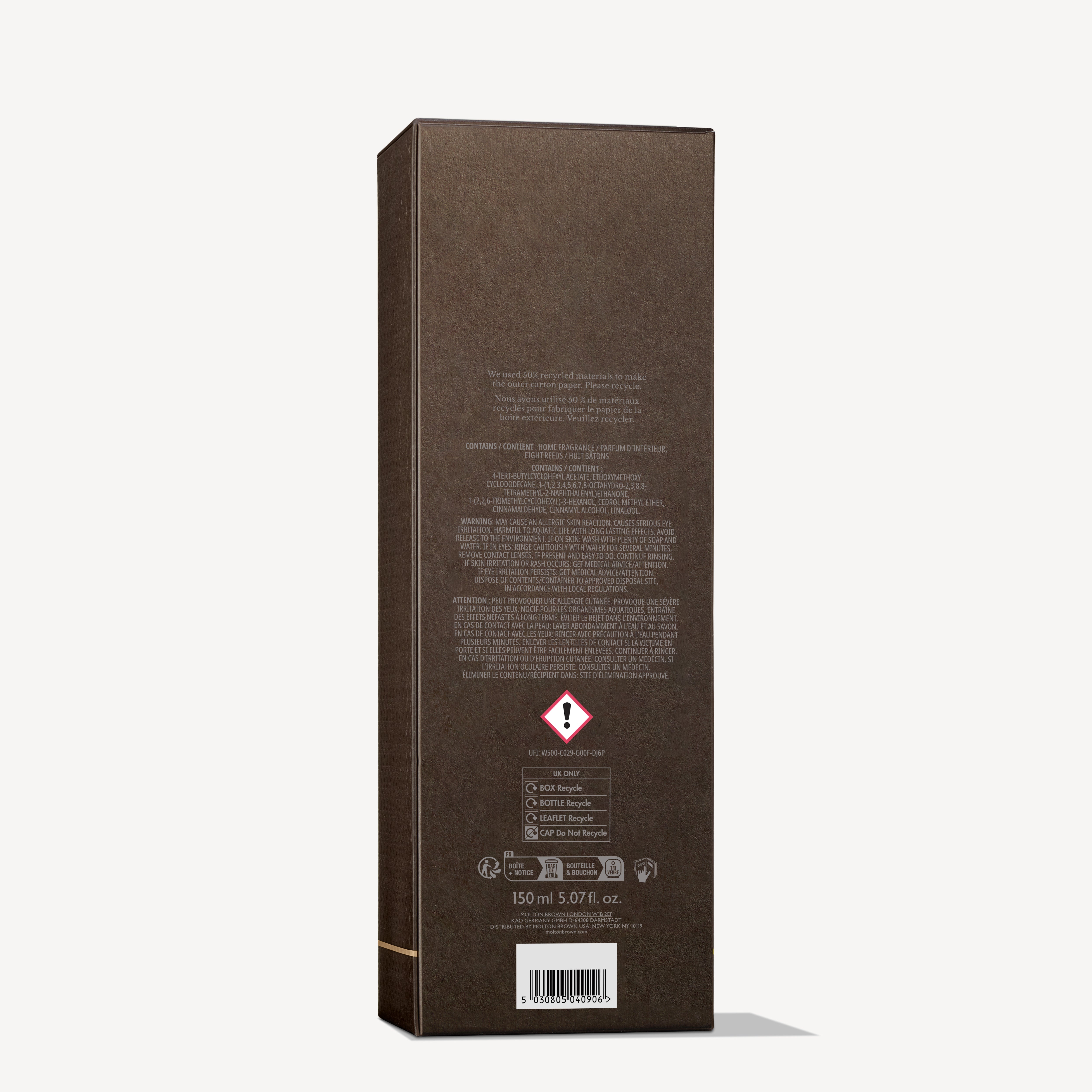 Molton Brown Mesmerising Oudh Dyfuzor 150 ml oudowy