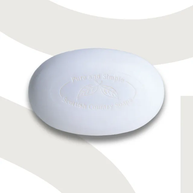 Scottish Fine Soaps Pure & Simple mydło w kostce 200 g