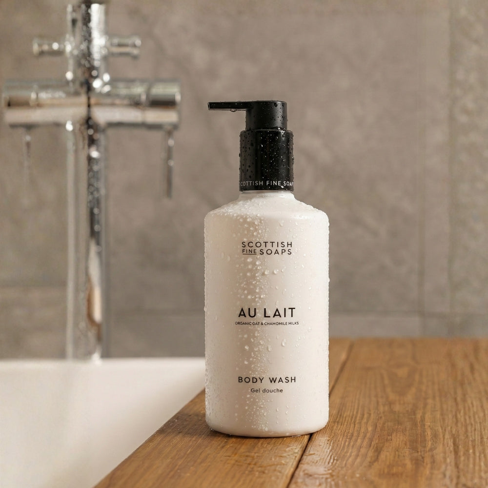 Scottish Fine Soaps Au Lait żel pod prysznic 300ml mleczny