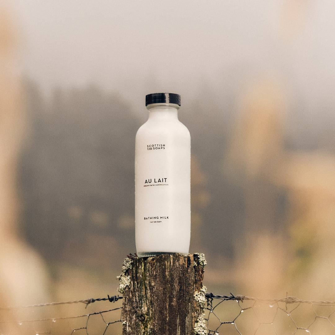 Scottish Fine Soaps Au Lait mleczko do kąpieli 440 ml owsiane