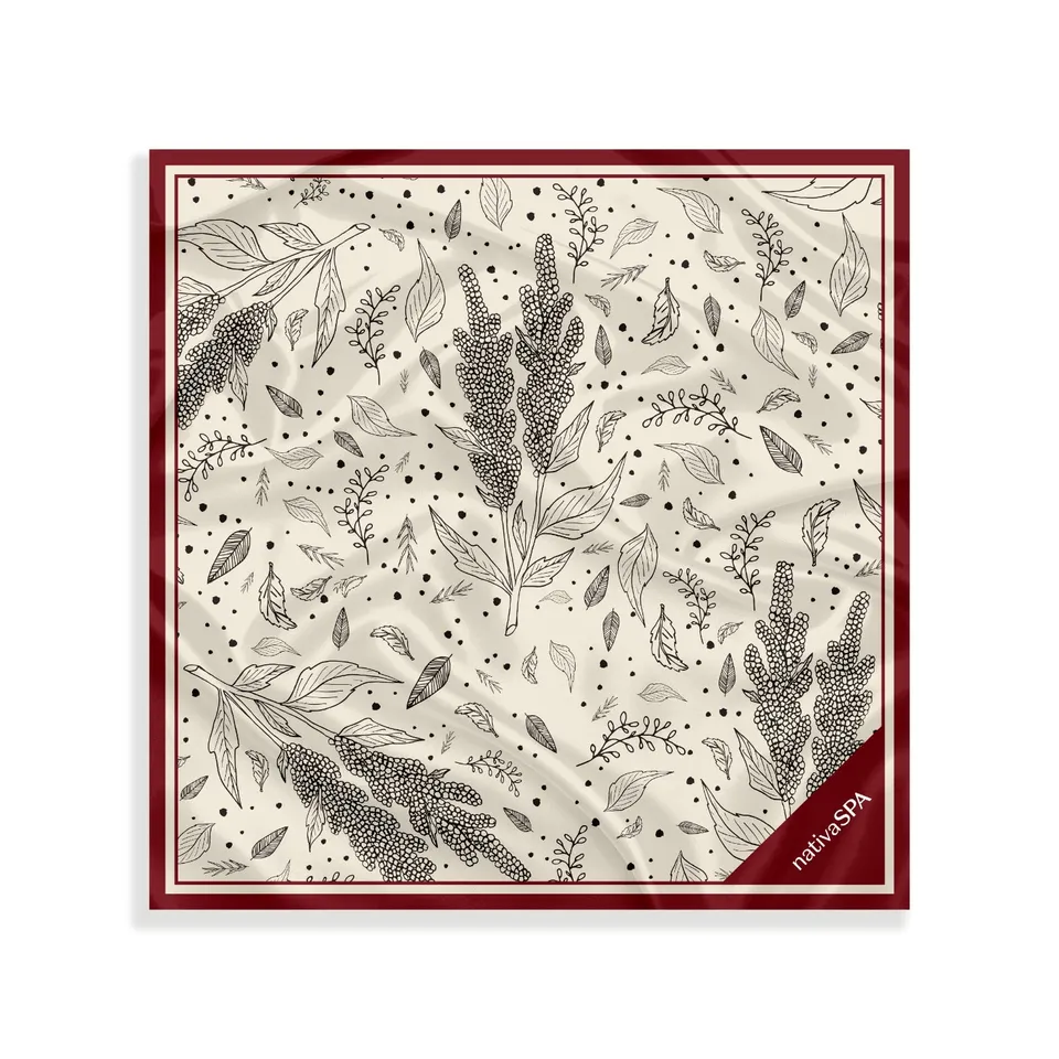 Nativa SPA Satin apaszka satynowa prezentowa