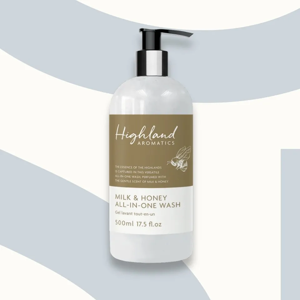Scottish Fine Soaps Highland Milk & Honey mydło 500 ml