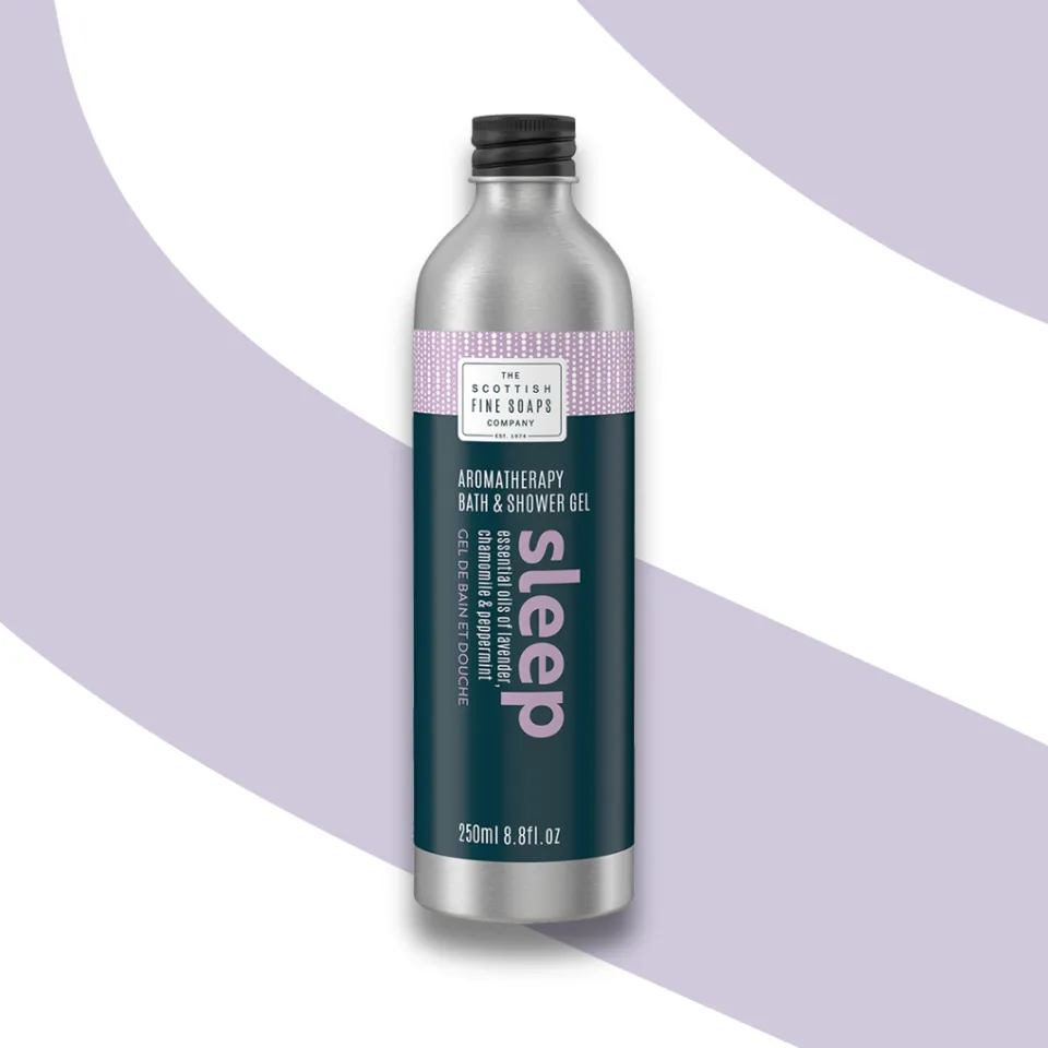 Scottish Fine Soaps Sleep żel do kąpieli 250 ml lawendowy