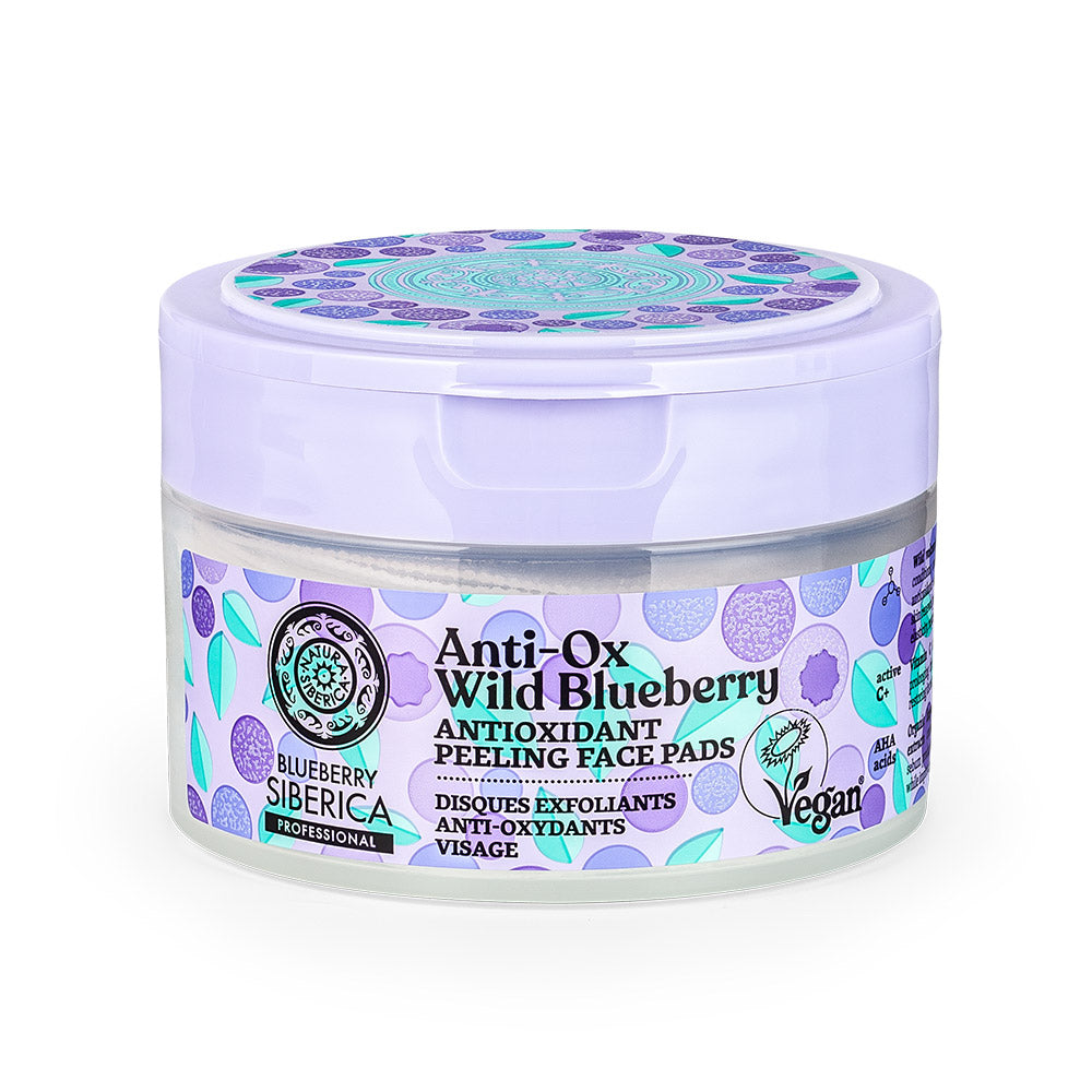 Taiga Siberica Antioxidant Peeling Face Pads płatki wygładzające