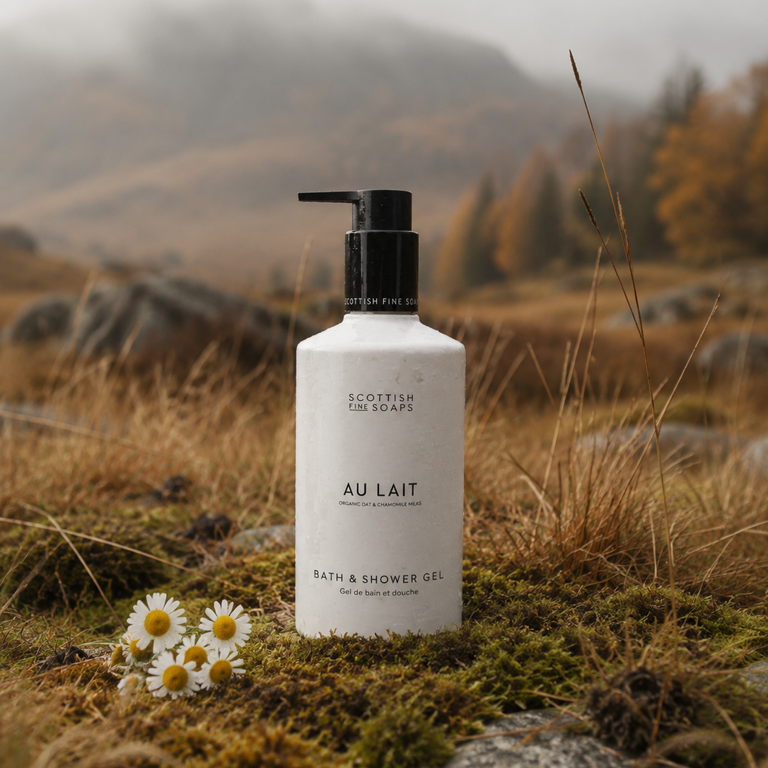Scottish Fine Soaps Au Lait żel do kąpieli 300 ml mleczny