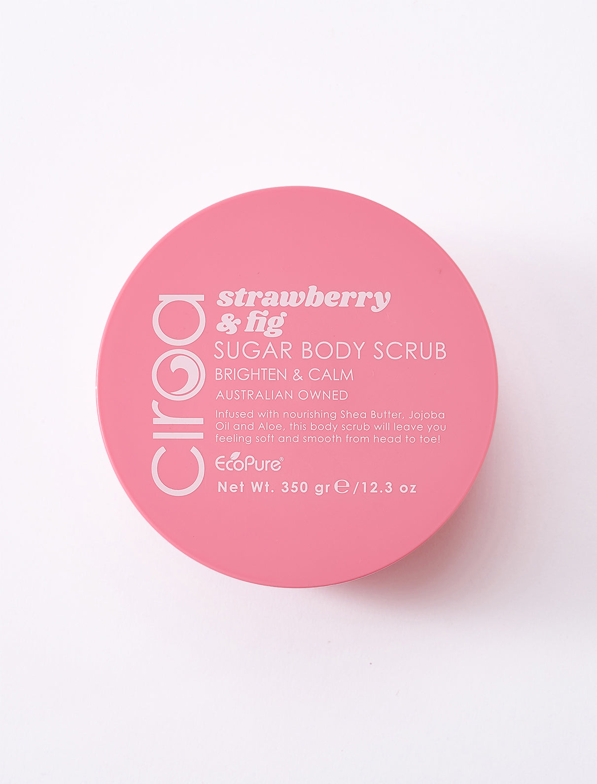 Ciroa Strawberry & Fig peeling do ciała 350 g wygładzający