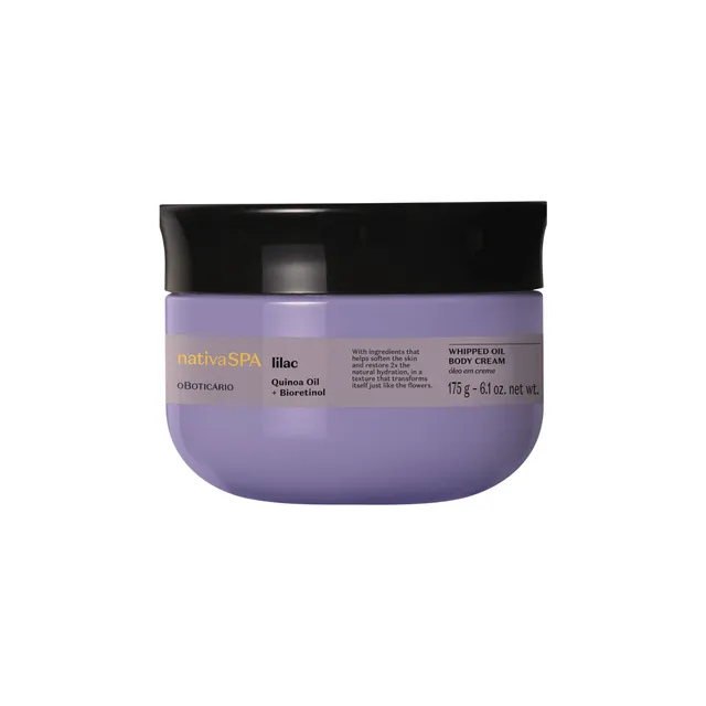 Nativa SPA Lilac krem do ciała bita śmietanka wygładzająca