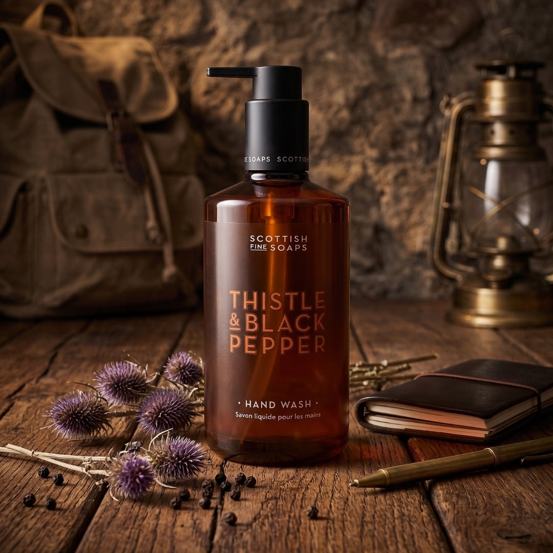 Scottish Fine Soaps Thistle Black Pepper mydło 300 ml męskie