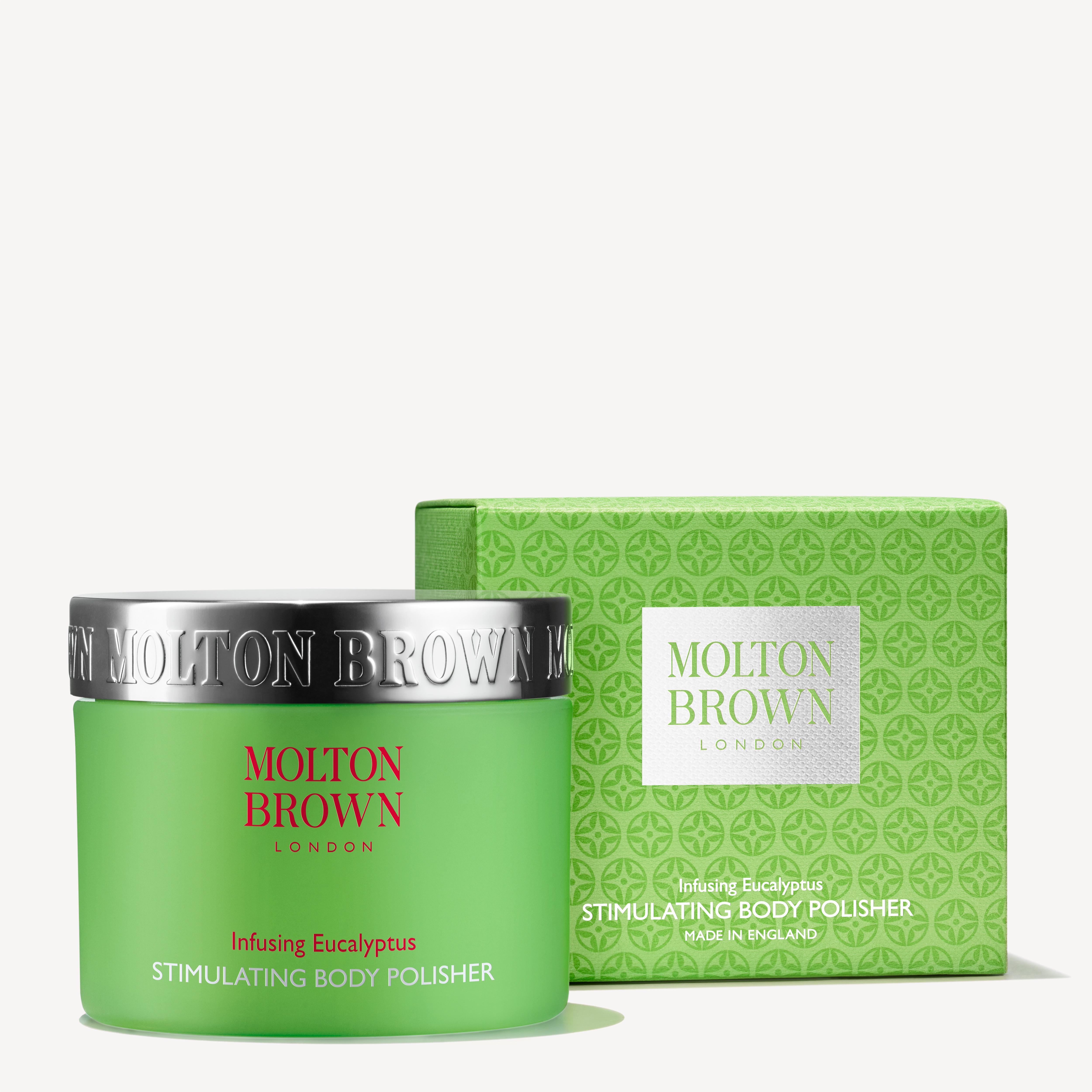 Molton Brown Infusing Eucalyptus peeling do ciała 275 g cukrowy