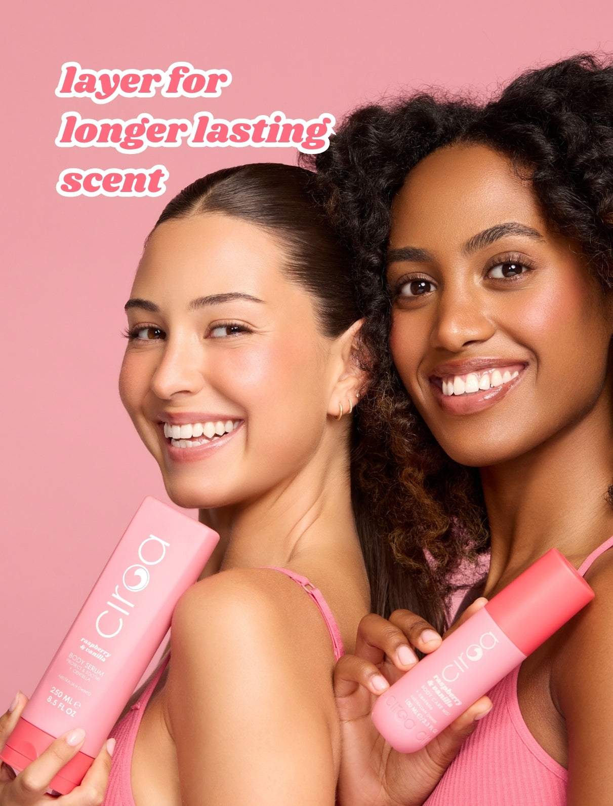 Ciroa Raspberry & Vanilla mgiełka do ciała 100 ml malina