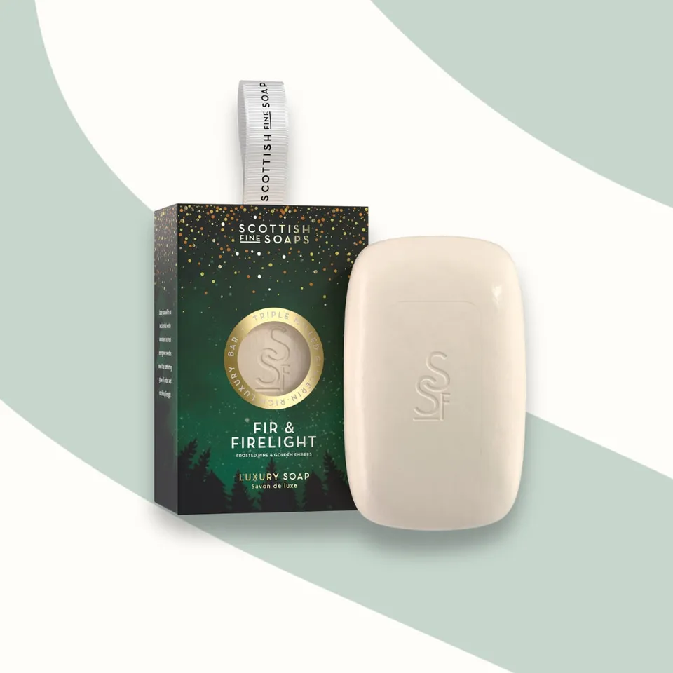 Scottish Fine Soaps Fir Firelight mydło 150 g leśne