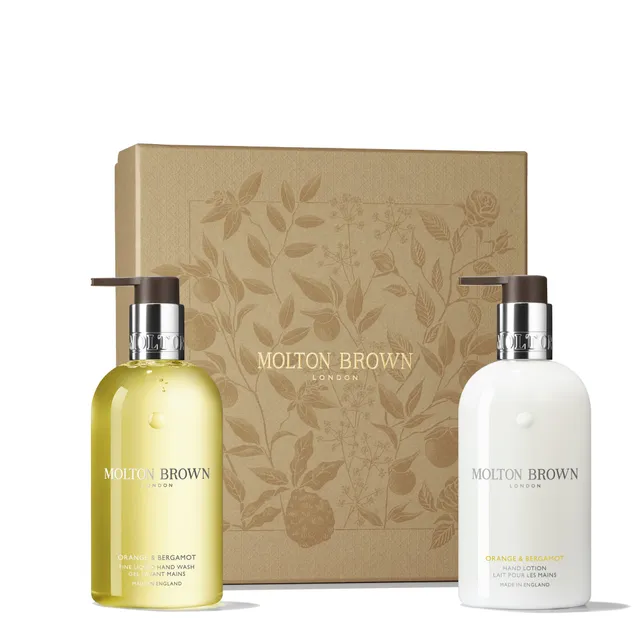 Molton Brown Orange & Bergamot zestaw do rąk mydło + balsam