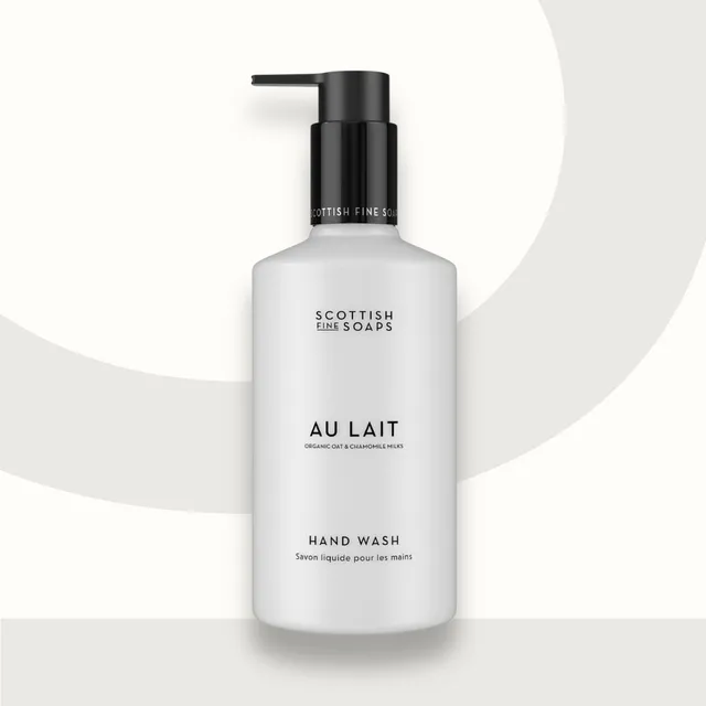 Scottish Fine Soaps Au Lait mydło do rąk 300 ml owsiane