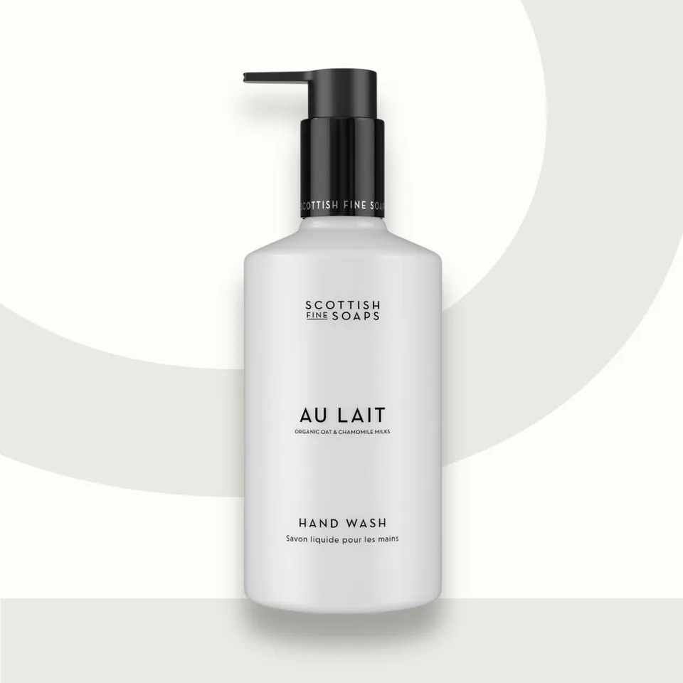 Scottish Fine Soaps Au Lait mydło do rąk 300 ml owsiane