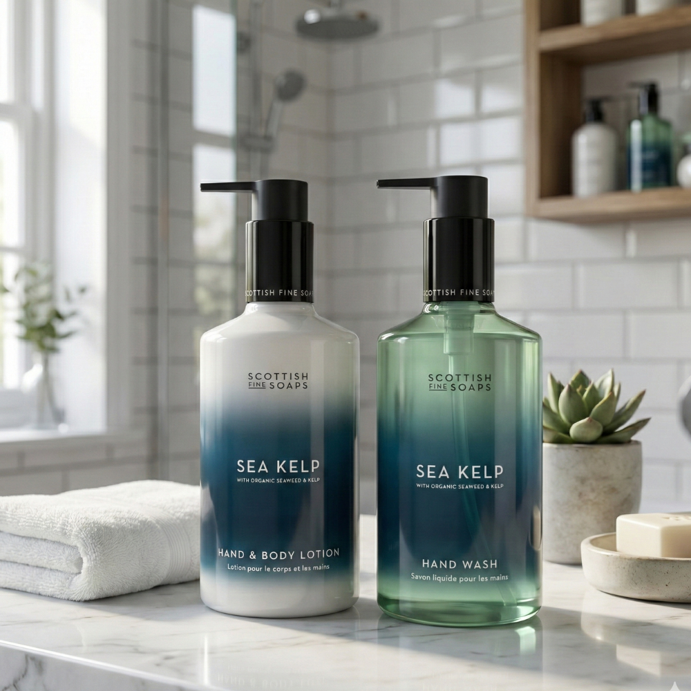 Scottish Fine Soaps Sea Kelp zestaw do rąk 2x300 ml