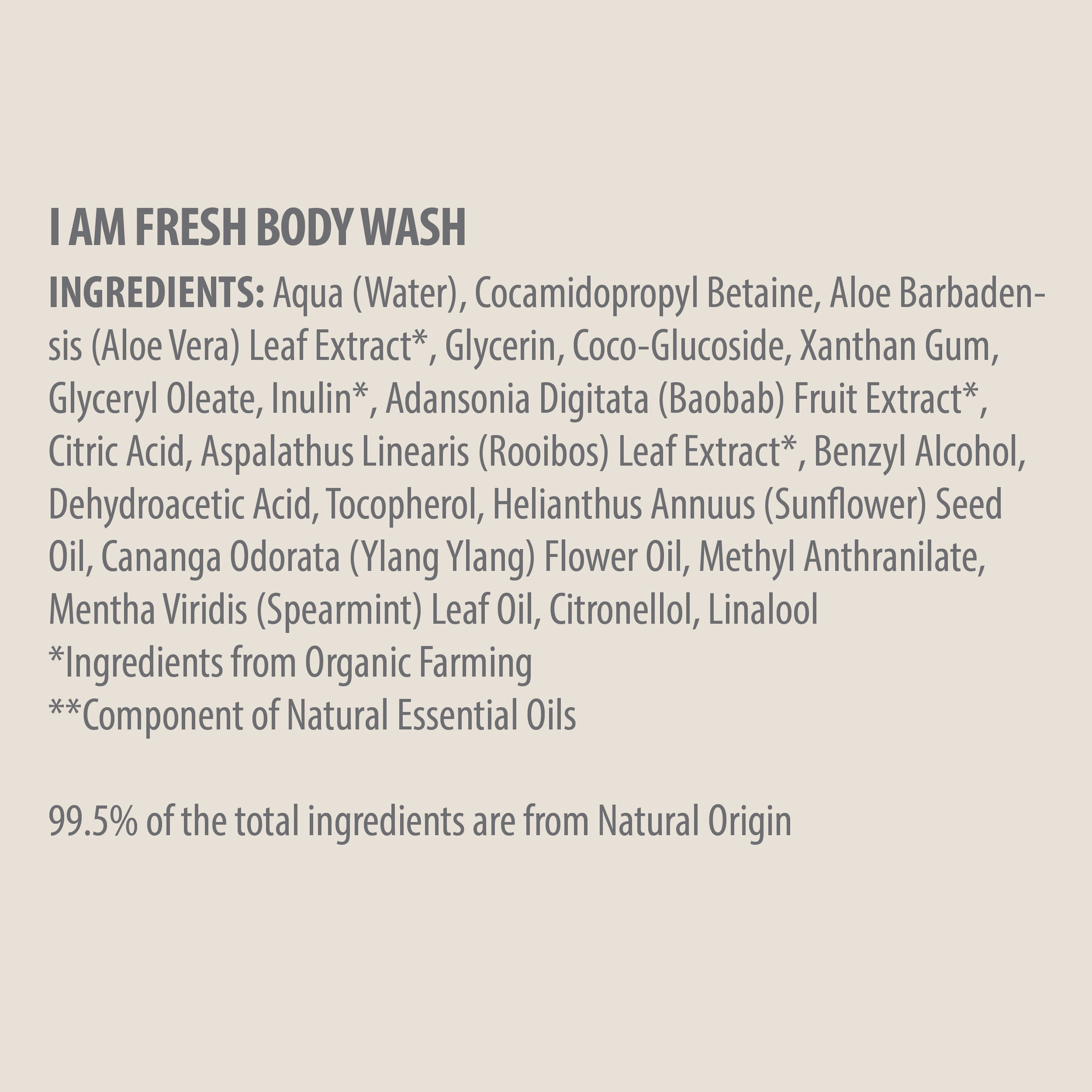 Pure Beginnings I Am Fresh żel 500ml aloes i mięta