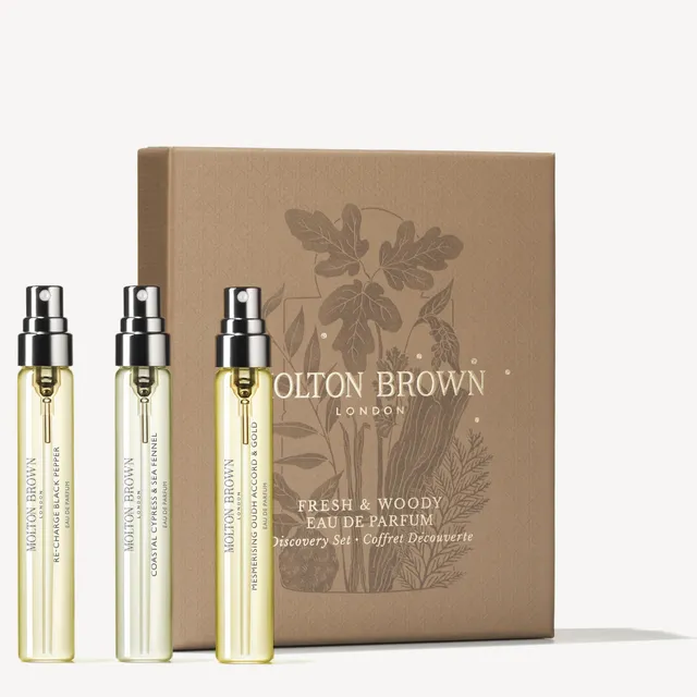 Molton Brown Fresh & Woody Discovery Set perfumy 3x7,5 ml