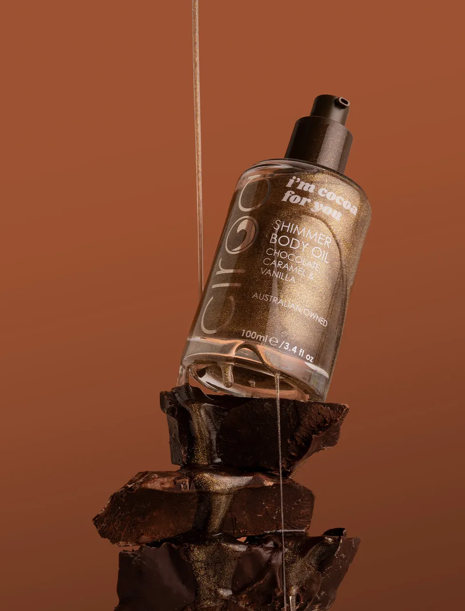 Ciroa I'm Cocoa For You olejek rozświetlający 100ml czekolada