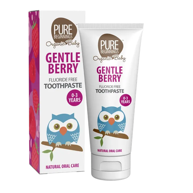Pure Beginnings Gentle Berry pasta do zębów 75ml bez fluoru