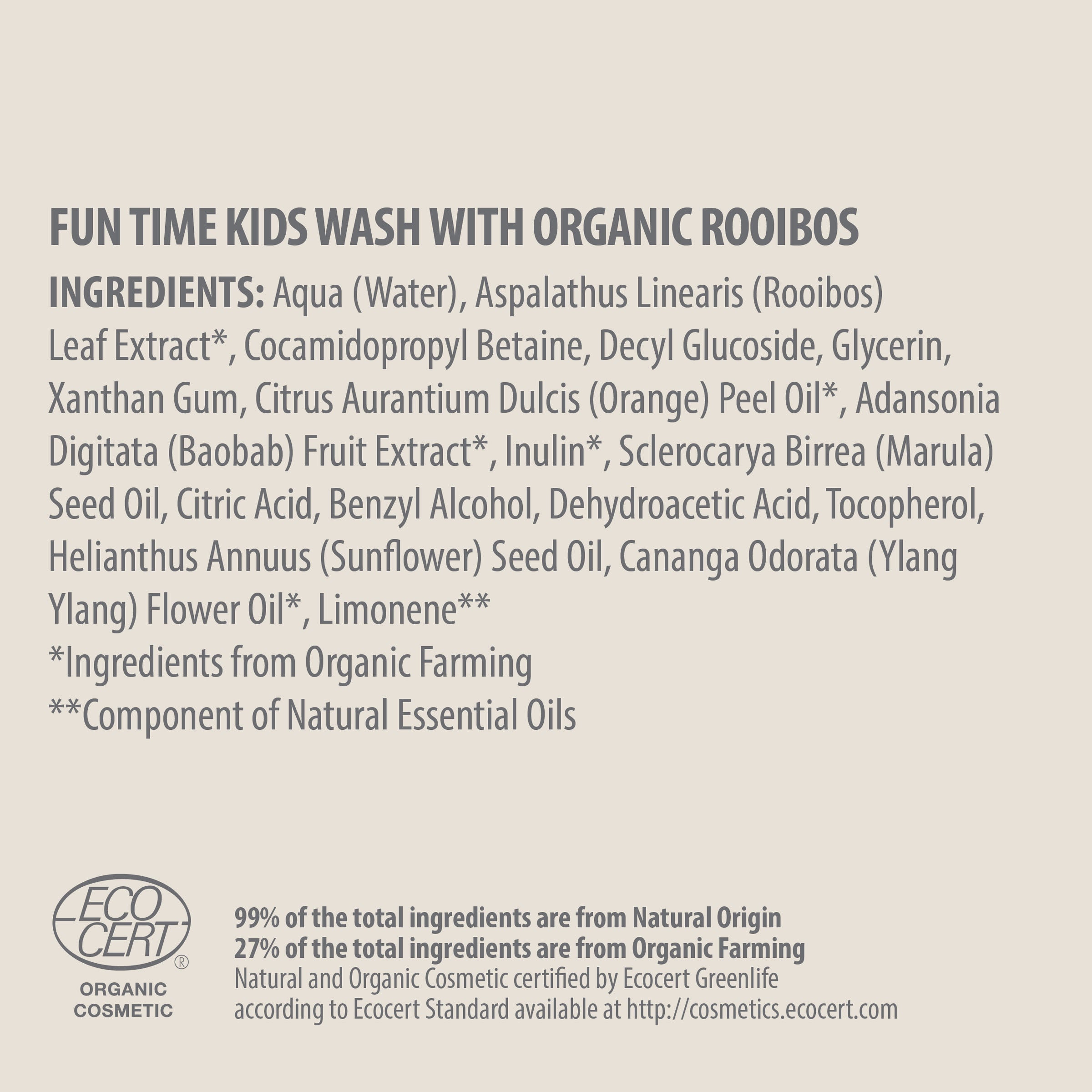 Pure Beginnings Kids Wash żel dla dzieci 250ml łagodny