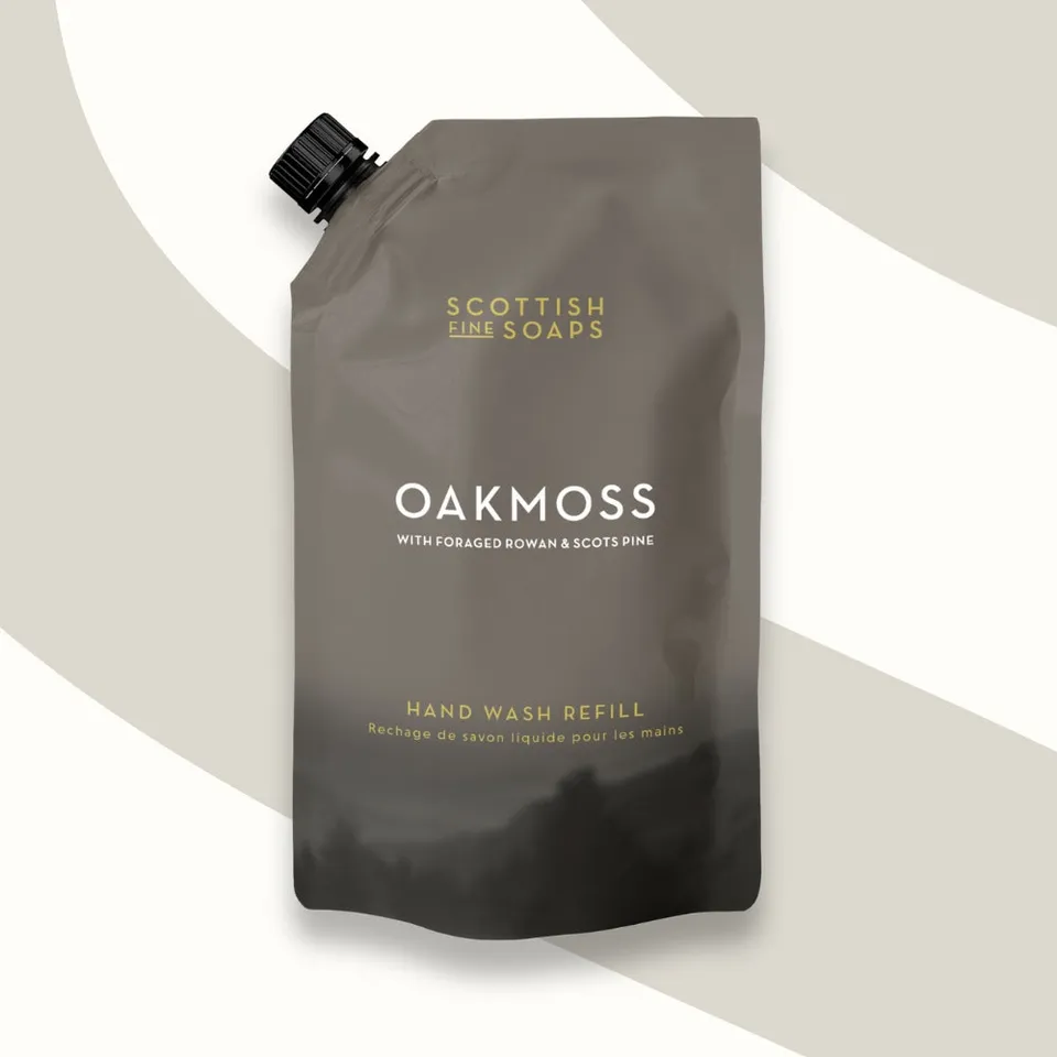 Scottish Fine Soaps Oakmoss mydło do rąk zapas 1,2 l leśne