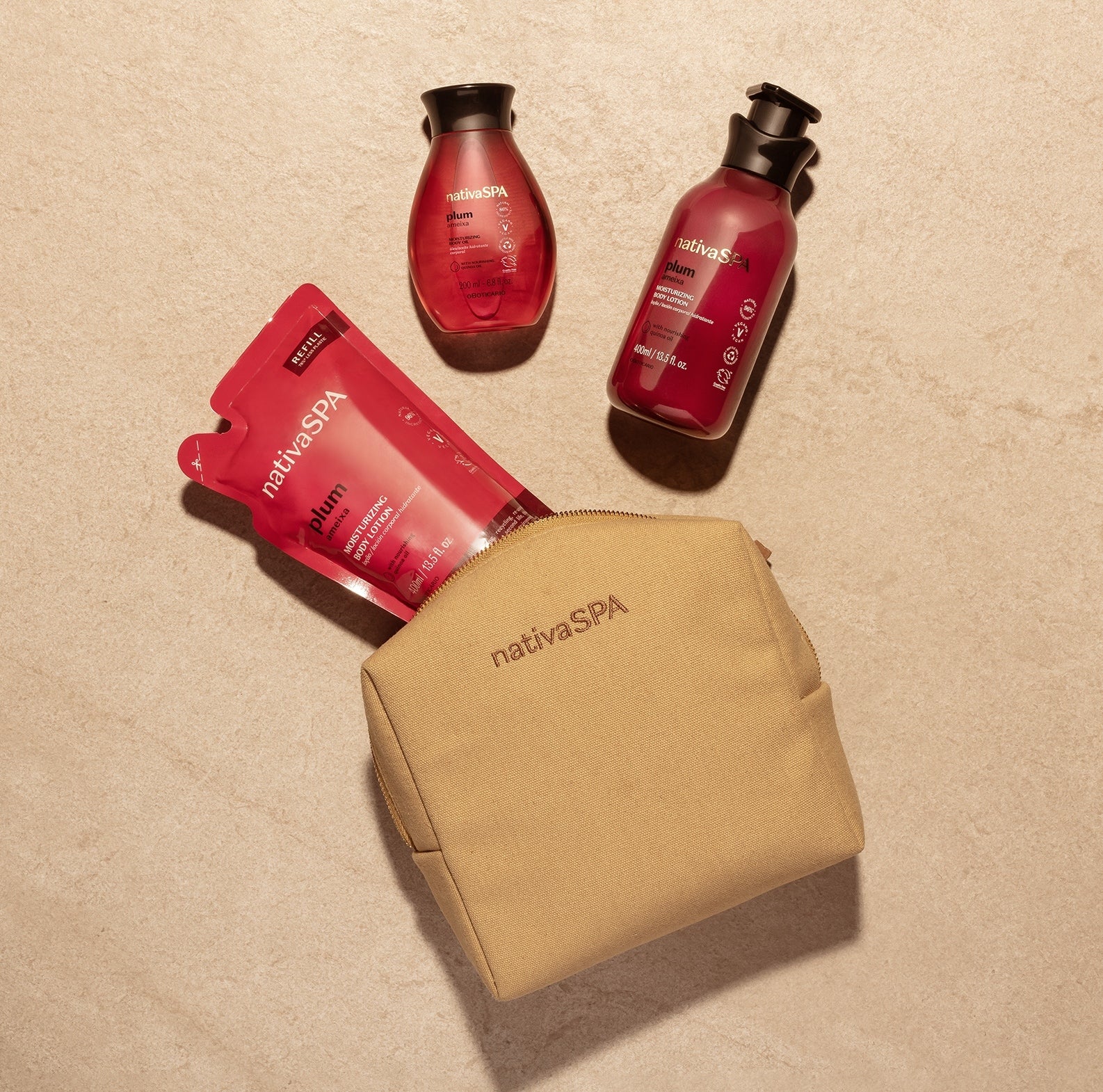 Nativa SPA Plum olejek do ciała śliwka