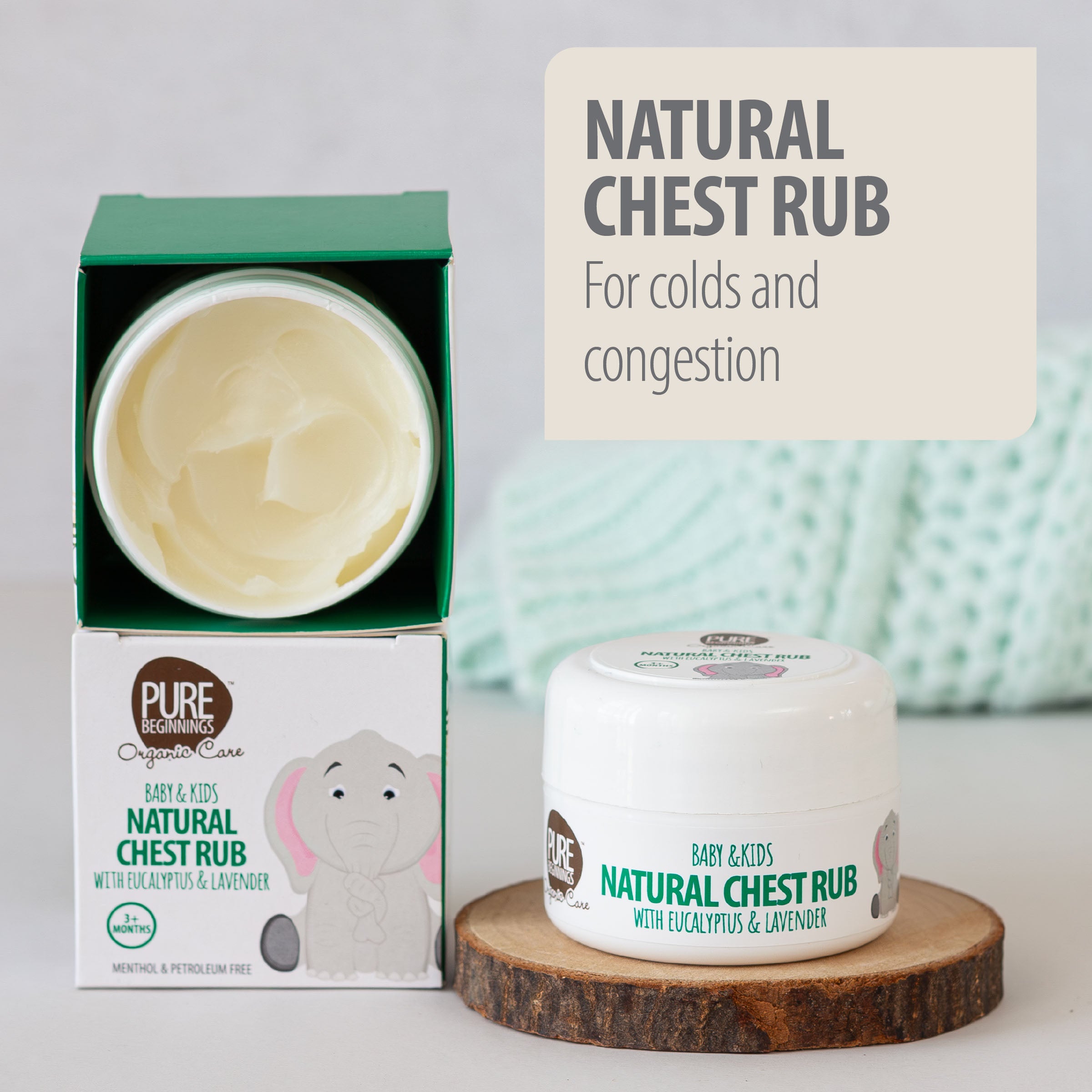 Pure Beginnings balsam na piersi 50ml eukaliptus
