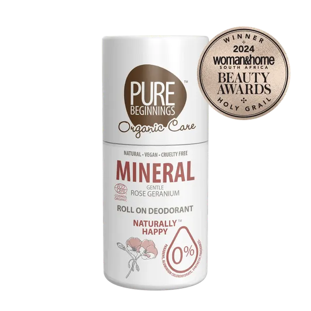 Pure Beginnings Mineral dezodorant 75 ml geranium lawenda