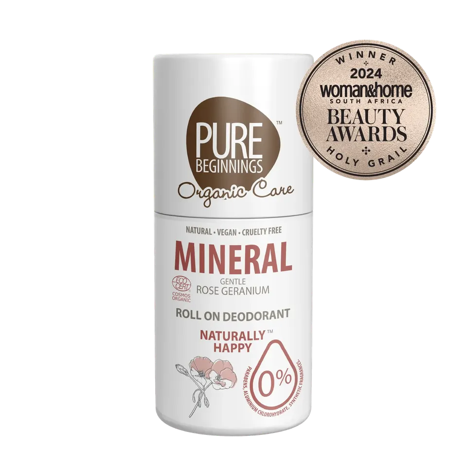Pure Beginnings Mineral dezodorant 75 ml geranium lawenda