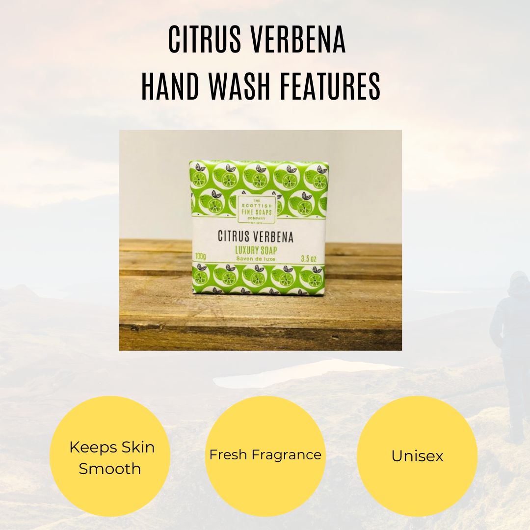 Scottish Fine Soaps Citrus Verbena mydło 100 g cytrusowe