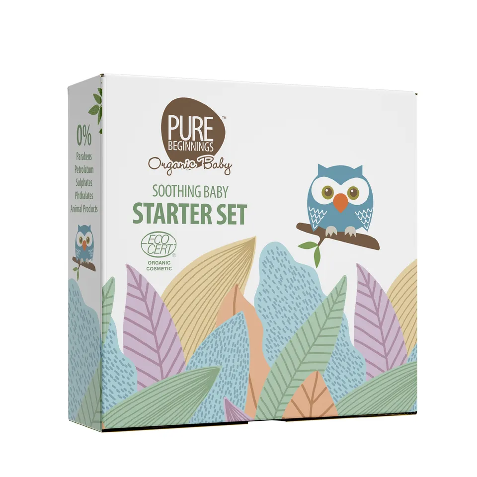Pure Beginnings Baby Starter Set zestaw 3 szt. dla niemowląt